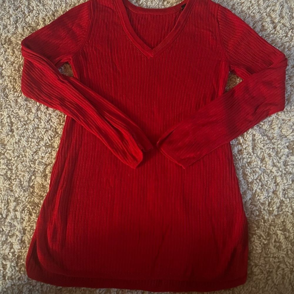 Guess Scarlet Long Sleeve V-Neck Top